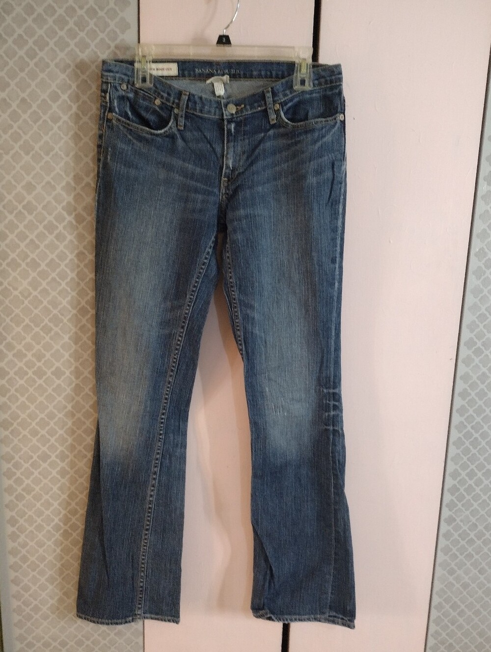 Banana Republic Women's Boot Cut Denim Jeans in Medium Blue